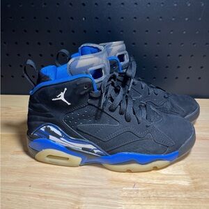 Jordan Athletic Shoes in Black and Blue